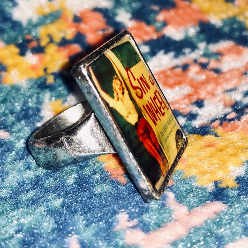 “Sin On Wheels” Ring
